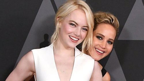Jennifer Lawrence and Emma Stone Wore Two Versions of the Same Outfit on a Dinner Date