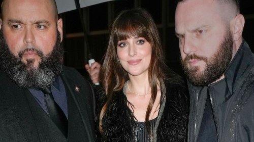 Dakota Johnson Perfected the Exposed Panties Trend at the 'Saturday Night Live' After-Party