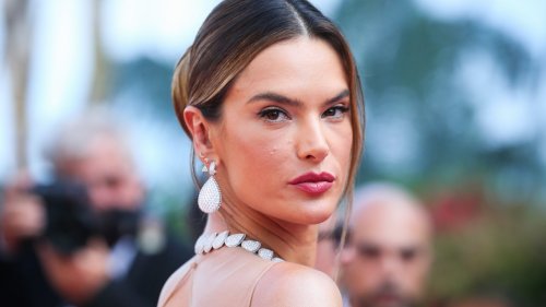 Alessandra Ambrosio Wore a Naked Wedding Gown to Cannes Film Festival
