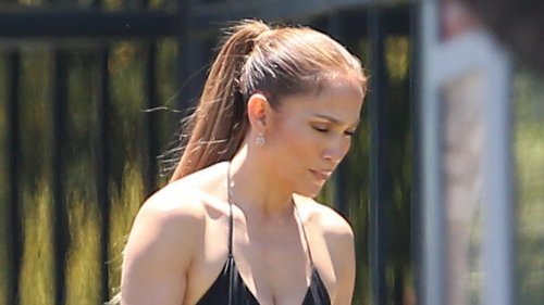 Jennifer Lopez Wore a Backless LBD That's Perfect for Summer