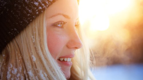 “I am cold”-Make-up: Dieser Trend ist die schönste No-Make-up-Variante für den Winter