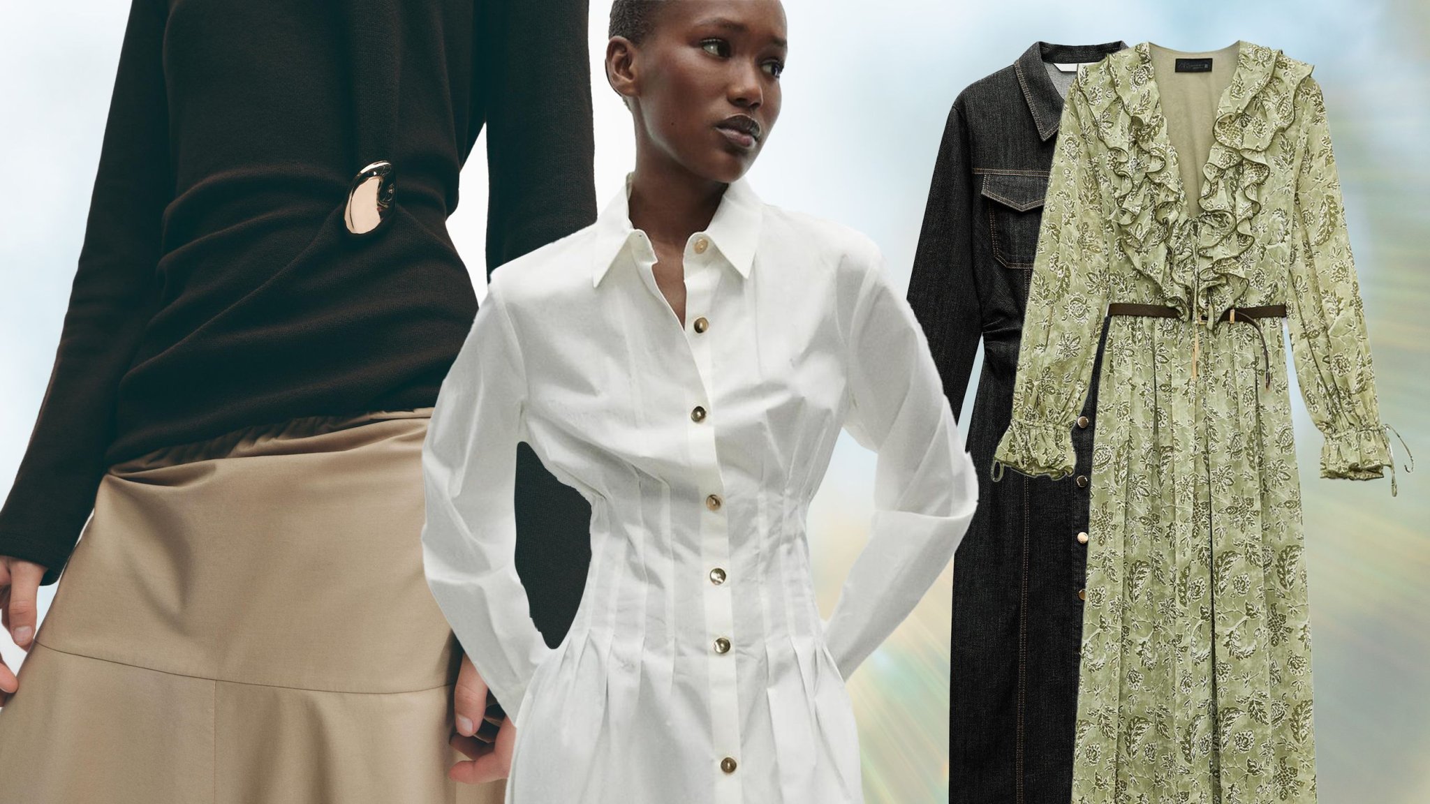 Diese 7 Frühlingskleider von Zara sind praktische Go-To-Pieces, denn sie brauchen so gut wie kein Styling