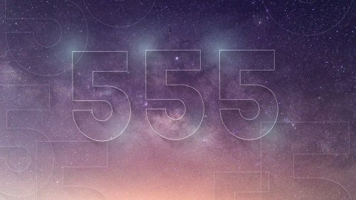 Engelszahl 555: Das bedeutet sie in der Numerologie – und darum siehst du sie plötzlich überall