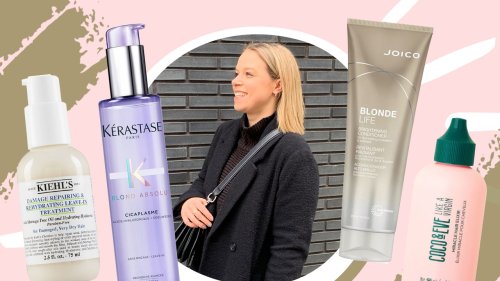 Blondierte Haare pflegen: Auf diese 7 Haarpflege-Produkte schwört unsere Beauty-Redakteurin für ihre blonden Strähnchen