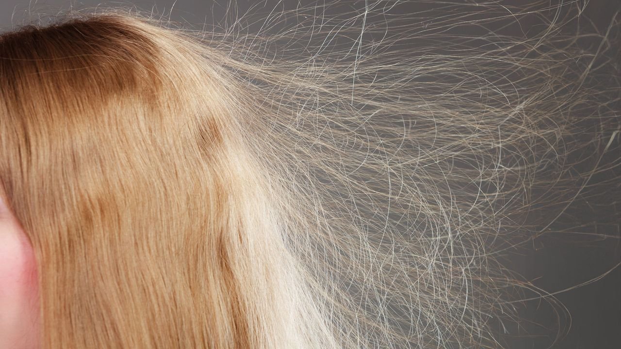 Why is my hair so static? Your flyaway-taming guide
