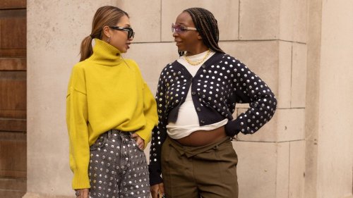 This is the statement denim trend all the fashion insiders are wearing for spring