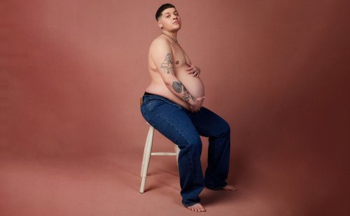 GLAMOUR's June coverstar Logan Brown: ‘I’m a pregnant trans man and I do exist.'