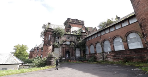 Fascinating footage explores creepy abandoned Paisley hospital plagued by vandalism