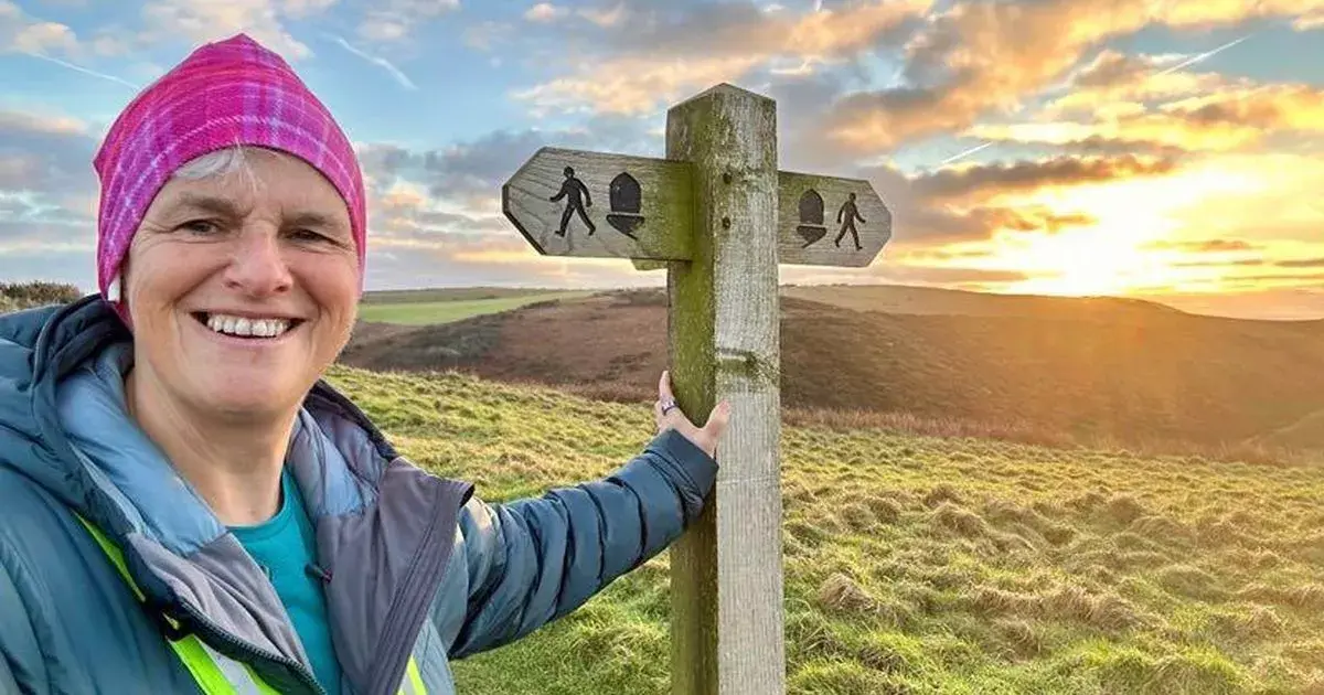 Glasgow widow who lost wife to cancer surprised by Tom Daley during 5k hike