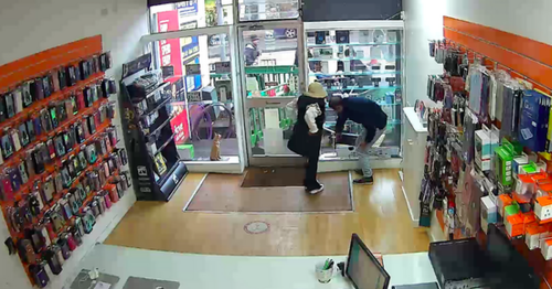 Schoolgirl caught on CCTV stealing iPhone from Clarkston shop in plain sight