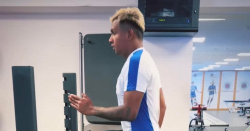 Rangers star Alfredo Morelos in 'stronger everyday' message as he steps up recovery