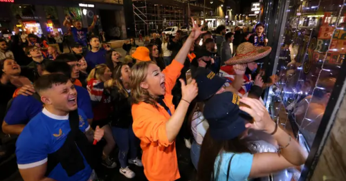 Rangers fans still jubilant despite Europa League final defeat