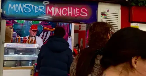 We tried Monster Munchies at Glasgow's Barras and their epic 'hangover killing' scran