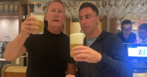 Celtic Icon Scott Brown Makes Bizarre Booze Toast To Ally McCoist With ...