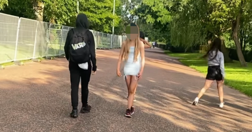 Glasgow youths caught on video racially abusing woman in city park