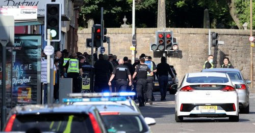 Police break up 'brawling fans' as 'bottles thrown' before Hearts v Celtic match
