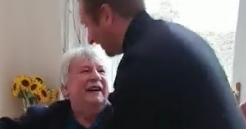 Rangers fan surprises pensioner dad with Seville ticket in emotional video reveal