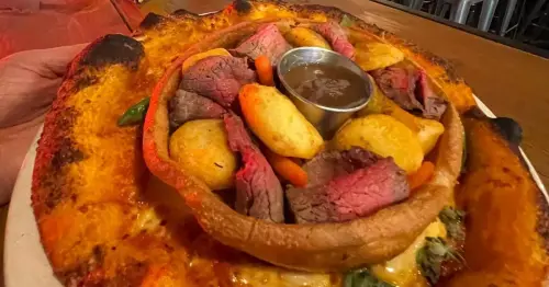 Glasgow's Nonna Said unveil new pizza special with 'full roast dinner' topping