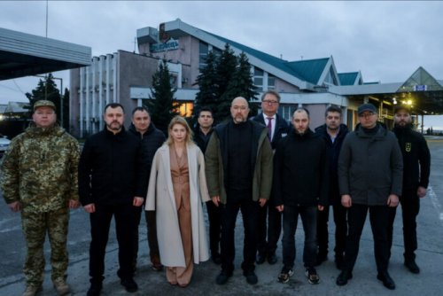 Шмигаль з міністрами приїхав до українсько-польського кордону