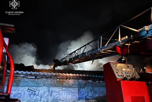 Рятувальники загасили масштабну пожежу під Вінницею (фото)
