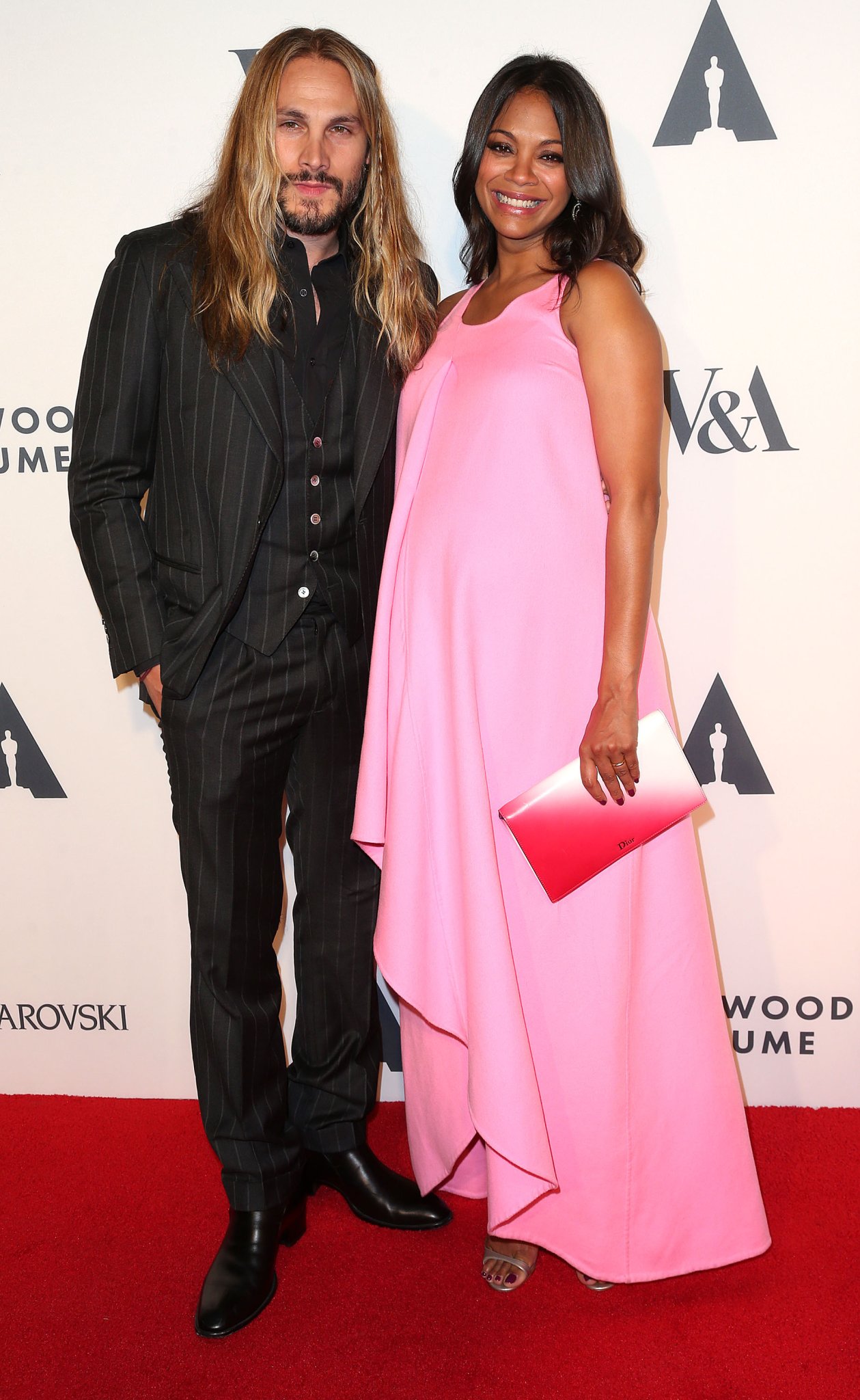 RED CARPET RECAP: Zoe Saldana Is Pretty In Pink & Pregnant With Twins (PHOTOS)