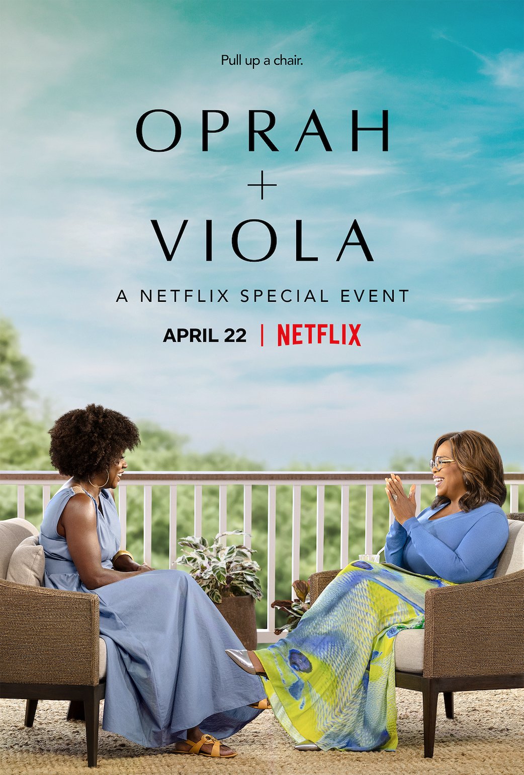 Pull Up A Chair: Oprah Winfrey Sits Down With Viola Davis In Exclusive Netflix Special