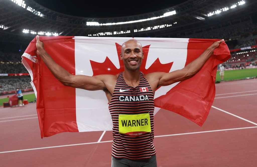 Olympics-Athletics-Canada’s Warner breaks Games record on way to decathlon gold