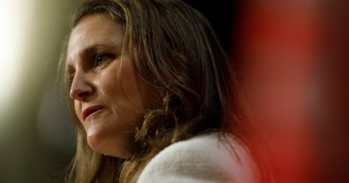 As Russia strangles gas flow, Canada has ‘responsibility’ to step up on LNG: Freeland