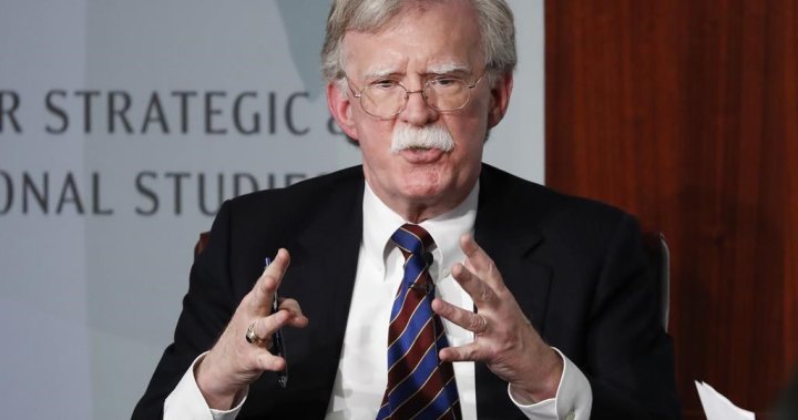 Carney won’t improve Canada-U.S. relations by matching Trump, Bolton warns