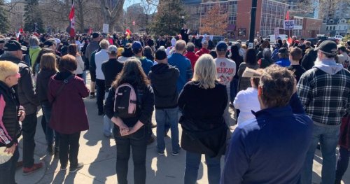 COVID-19: Aylmer man, woman charged in March ‘freedom’ rally in London, Ont.