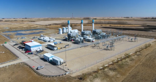 Electric-gas turbine hybrid begins powering Calgary