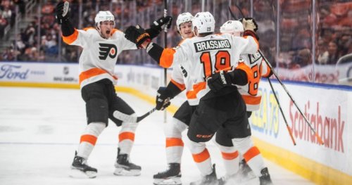 Edmonton Oilers fall to Philadelphia Flyers