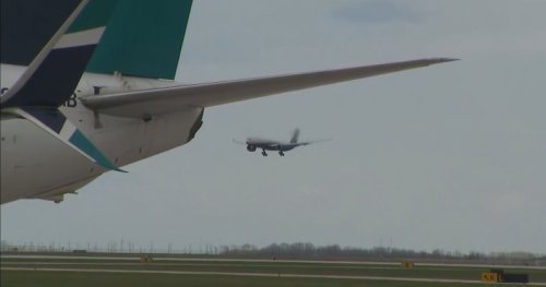 First Canada-bound plane carrying Ukrainian refugees touches down in Winnipeg