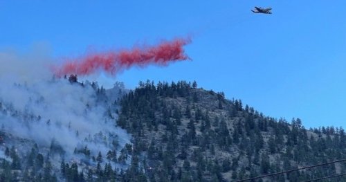 Richter Mountain wildfire now classified as ‘being held’