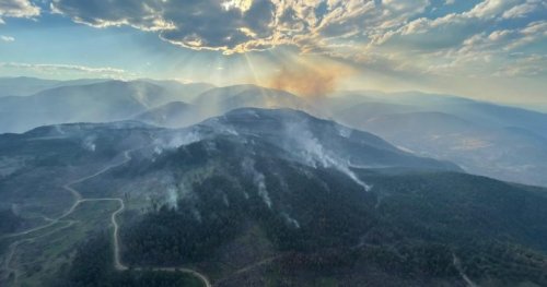 Increased fire behaviour expected at Keremeos Creek wildfire
