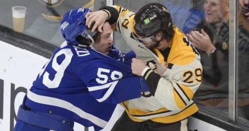 Leafs to meet Bruins in first round of playoffs