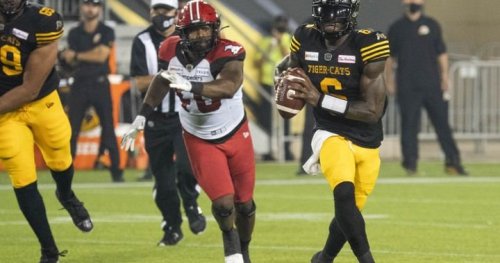 3rd-string QB David Watford, Tiger Cats down Stampeders 23-17 - Calgary | Globalnews.ca