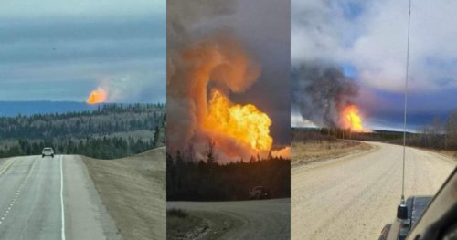 Natural gas pipeline fire in Yellowhead County prompts Alberta Wildfire response