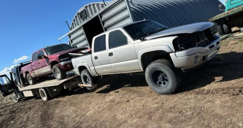 RCMP recover 12 stolen trucks and other items from rural property near Vulcan