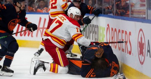 Calgary Flames’ Lucic on Smith hit: ‘If I actually did charge, we both wouldn’t be playing’