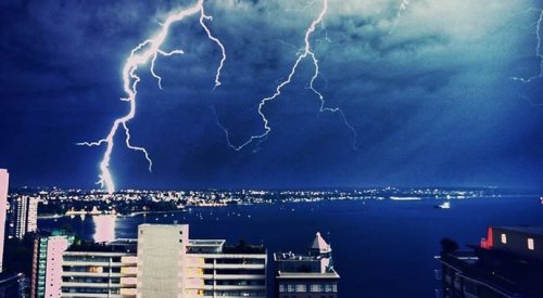 ‘Severe thunderstorms’ forecast for B.C. interior, lightning possible in Metro Vancouver