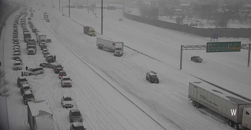 Drivers stuck along major Toronto-area highways as winter storm blasts southern Ontario