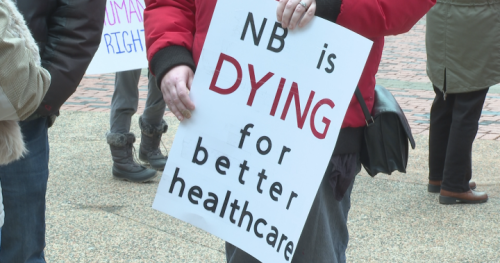 N.B. woman who waited 14 hours for ER holds rally demanding health-care improvements