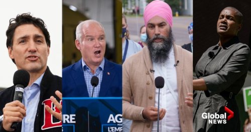 Federal party leaders make final campaign push ahead of election day - National | Globalnews.ca