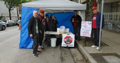 ‘We don’t understand it’: Advocates slam Vancouver police raid of low-barrier cannabis program