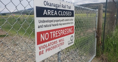 Highway 97 cycling fatality prompts calls to finish the Okanagan Rail Trail