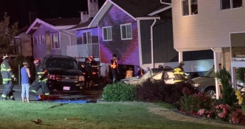 1 seriously injured after collision sends car into Port Moody home | Globalnews.ca