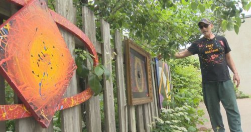 ‘Street find’ art transforms NDG alleyway into outdoor gallery