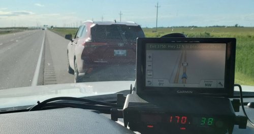 Manitoba teen scofflaws dinged thousands for weekend speeding on Trans-Canada Highway