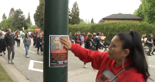 Vancouver marchers press for answers in Chealsea Poorman’s death
